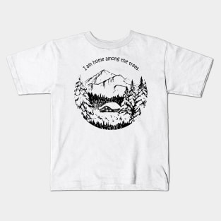 Among The Trees Kids T-Shirt